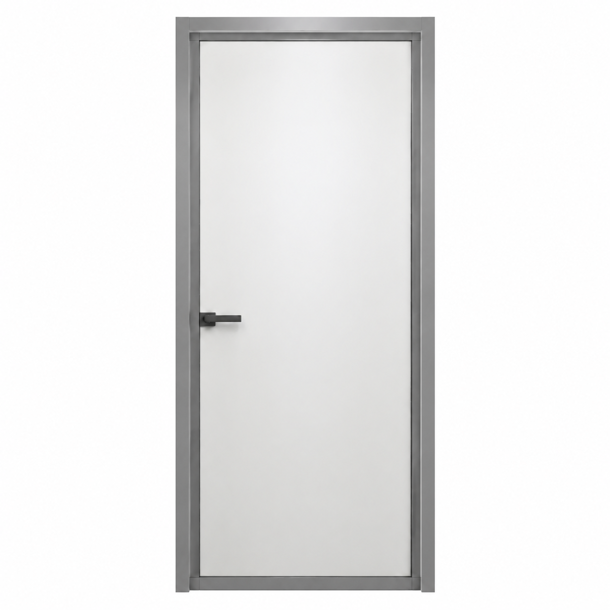 Ultimate Ultra-Slim Ribbed Glass Bathroom Door