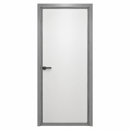 Ultimate Ultra-Slim Ribbed Glass Bathroom Door