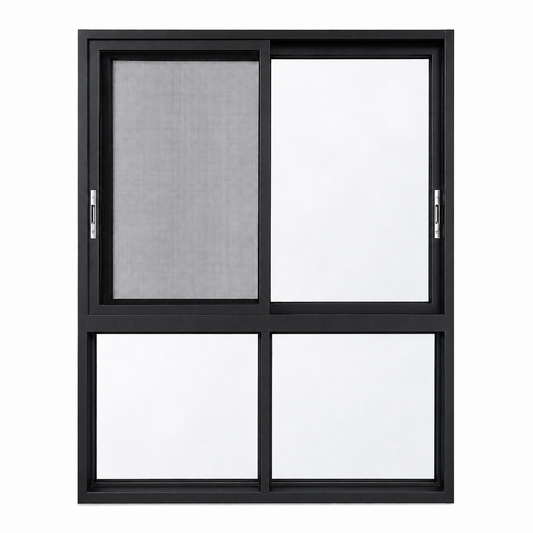 110 three-track super-sealed sliding window product view