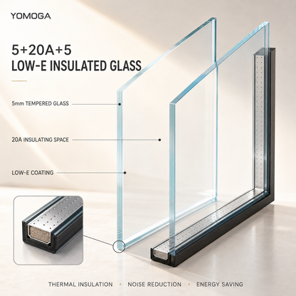 120 series side-pressure window glazing details