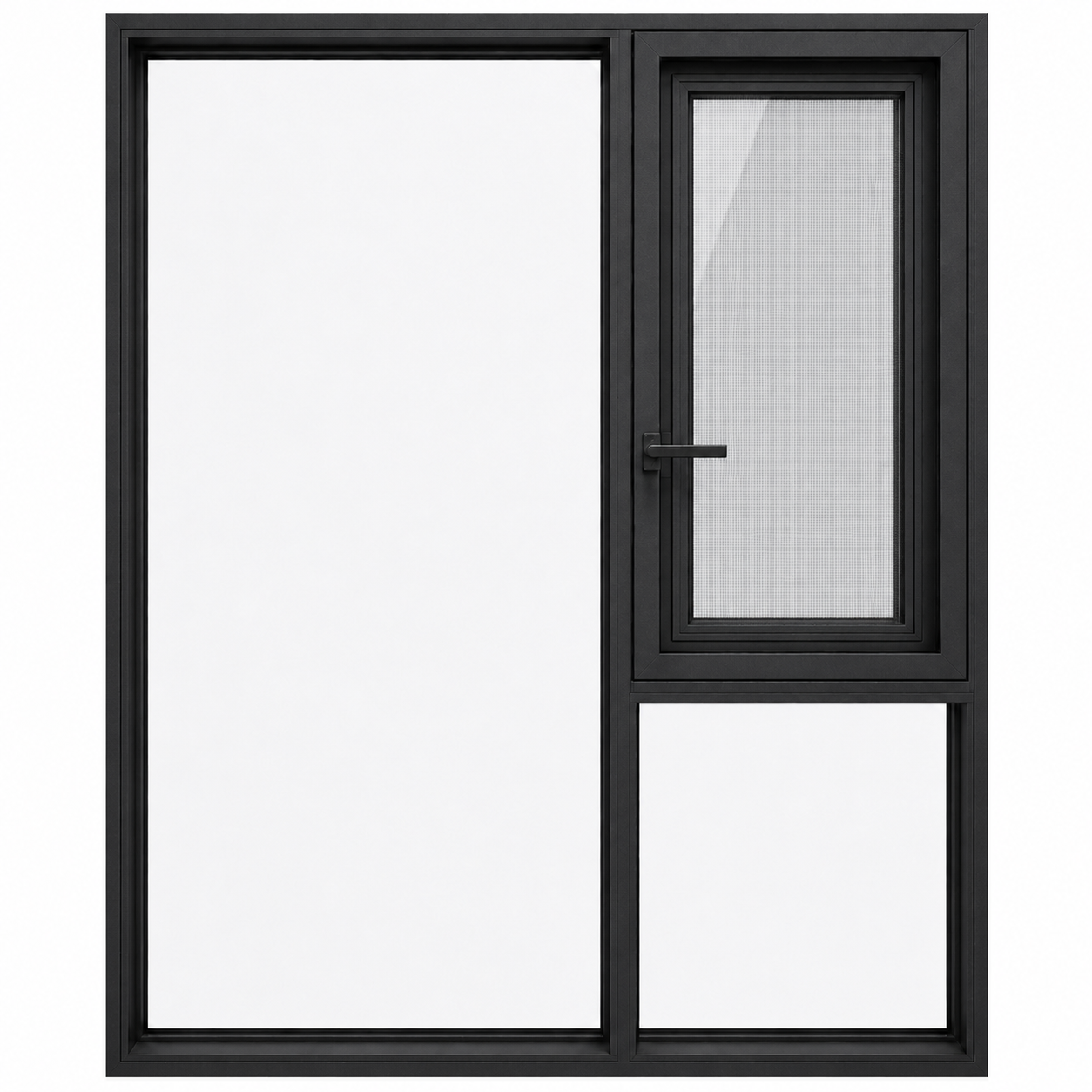 122 double thermal break casement window product view