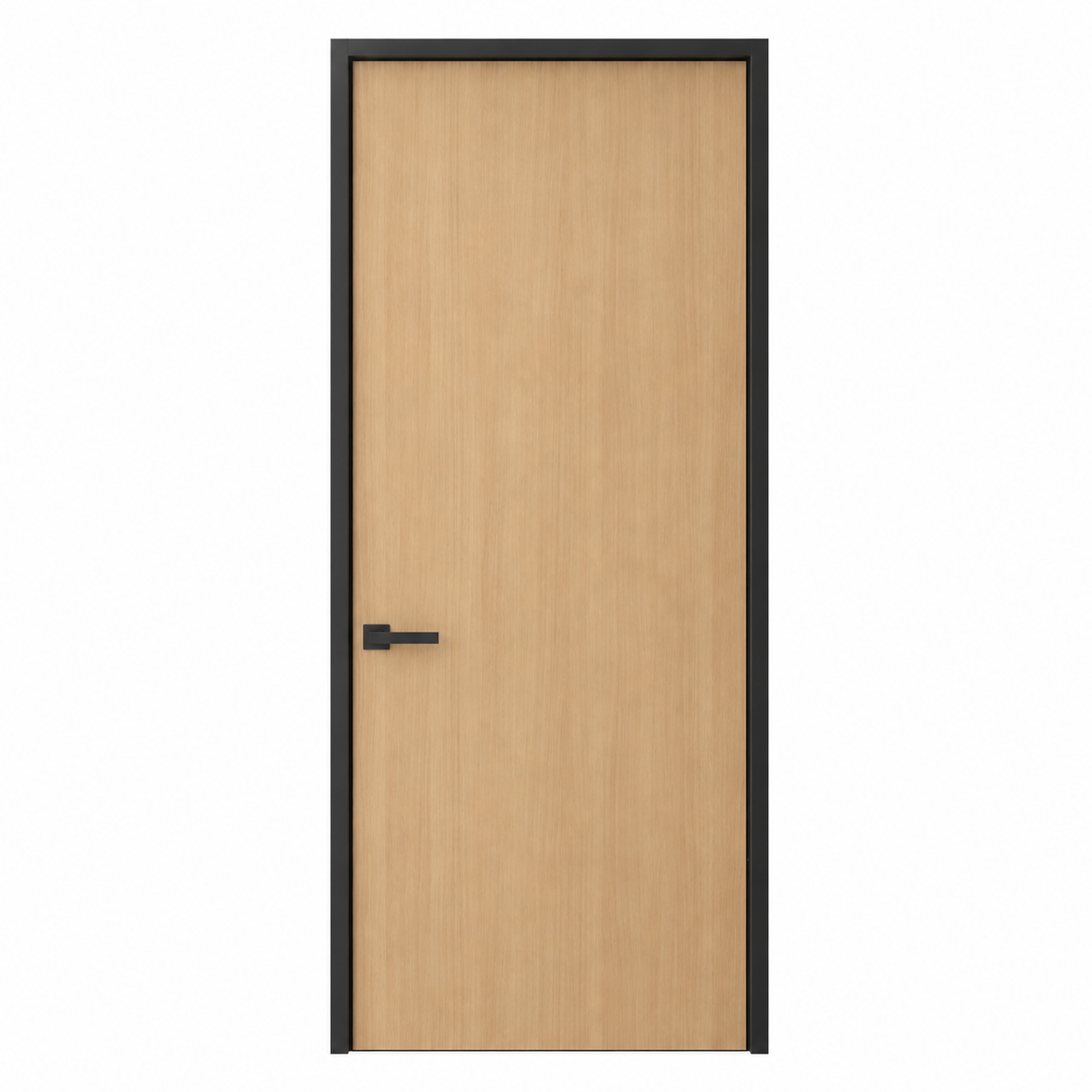 YOMOGA Aluminum Wood Interior Door front view
