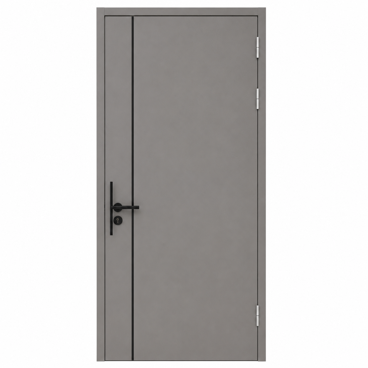 YOMOGA Full Aluminum Interior Door front view