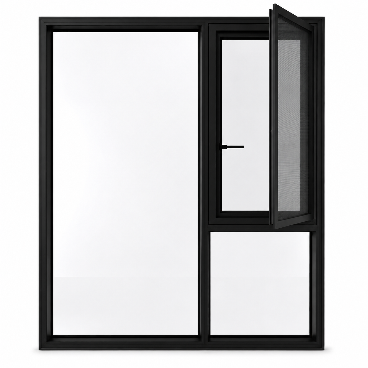 Huangxi 120NZ Thermal Break Casement Window
