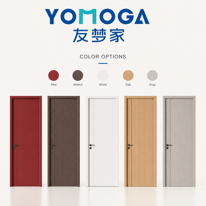 Solid Wood Panel Door finish options