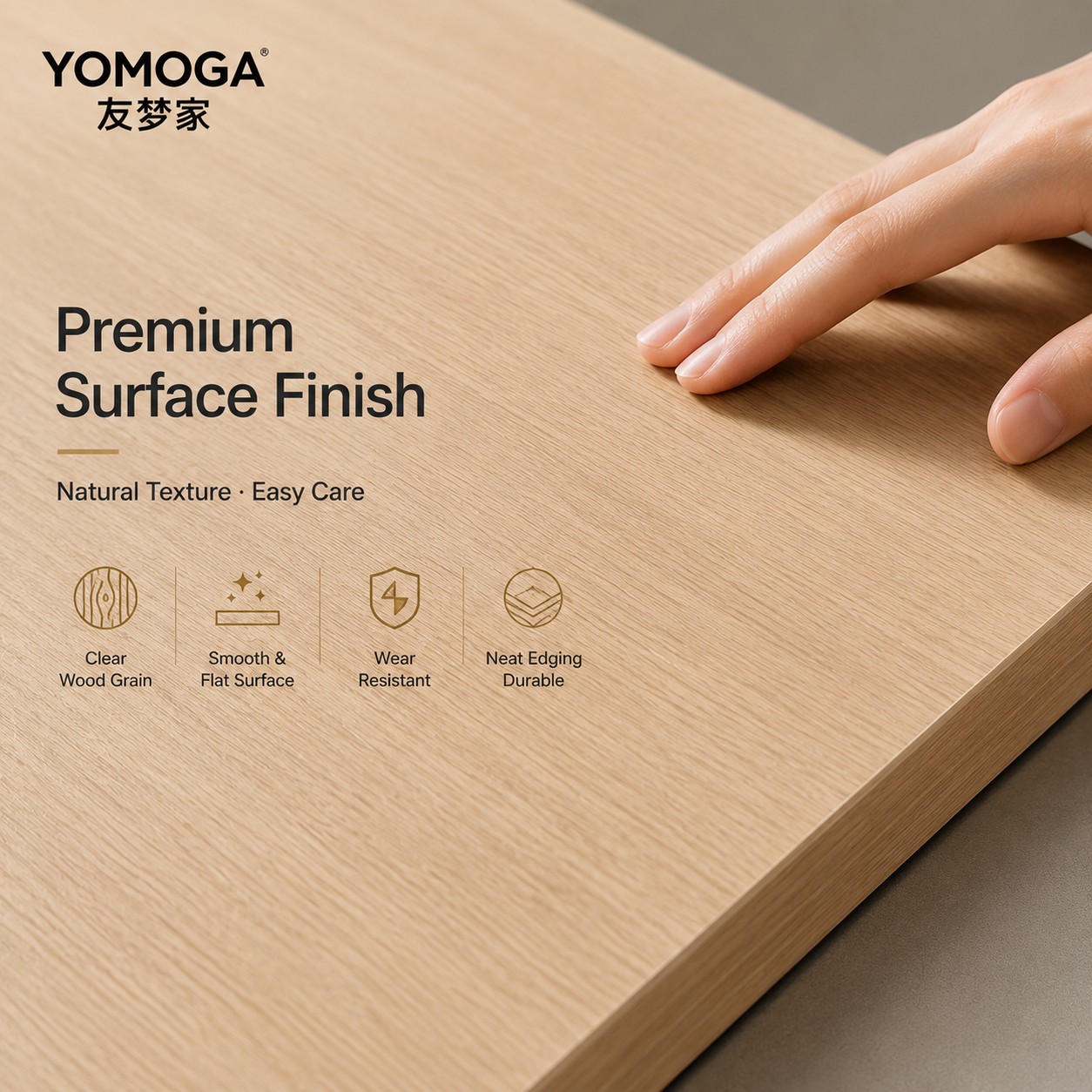 45 mm Multi-Layer Solid Wood Panel Door