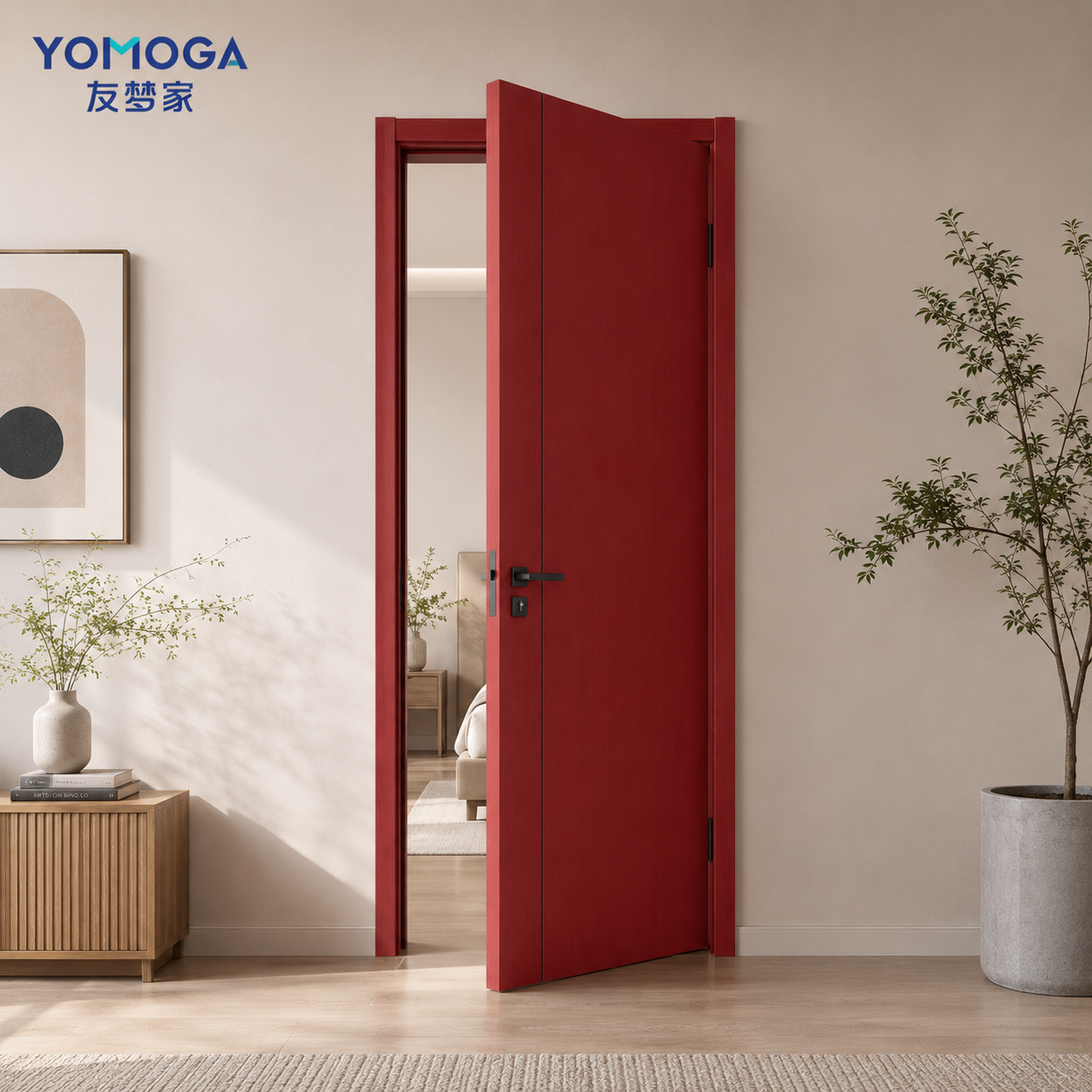 45 mm Multi-Layer Solid Wood Panel Door