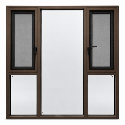 Supreme 120 casement window, metallic coffee product view