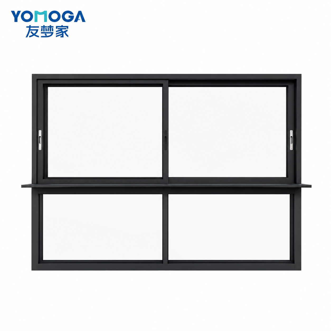 Ultra-slim 160 six-track panoramic sliding window product view