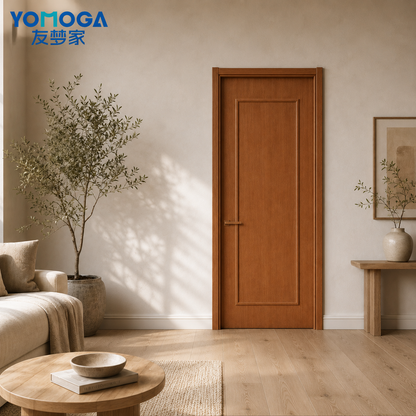 YOMOGA Waterproof 8 mm Panel Door installed closed